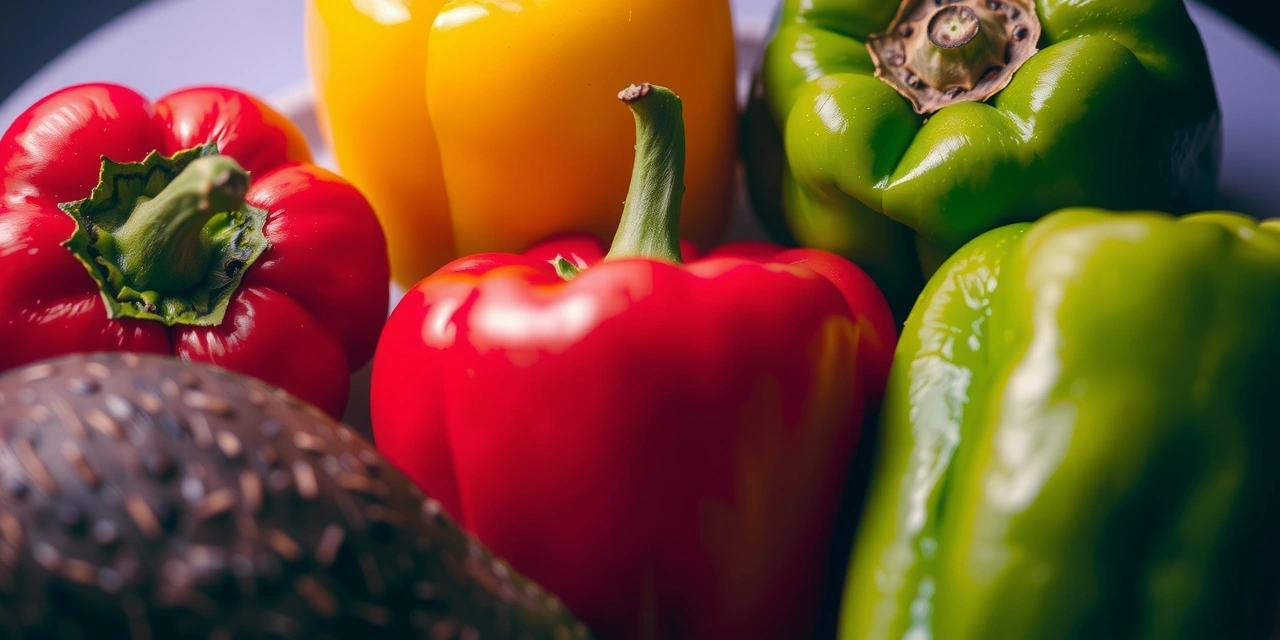 Texturas naturales bajo luz de neón